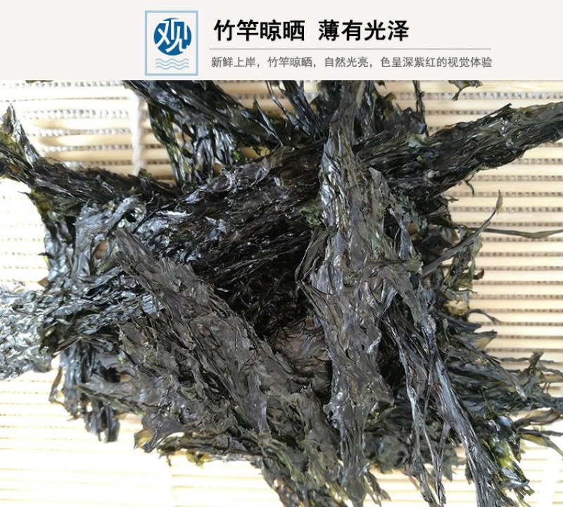 海之家紫菜、干坛圆形紫菜单片带料包15克包邮紫菜
