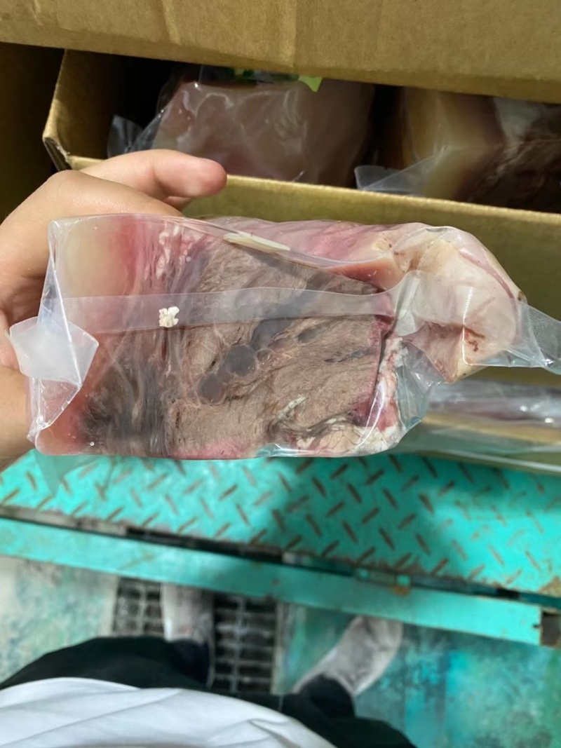 熟牛头肉切块质量保证证件齐全厂家直供欢迎联系