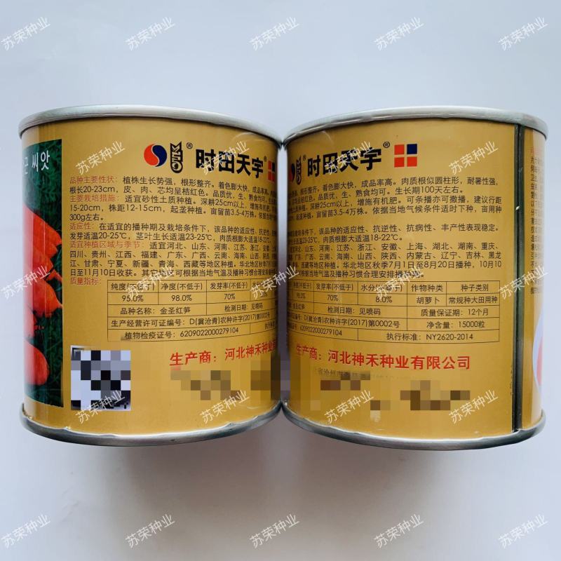 金聖红笋胡萝卜种子高产抗病耐热肉嫩甜脆春秋播胡萝卜