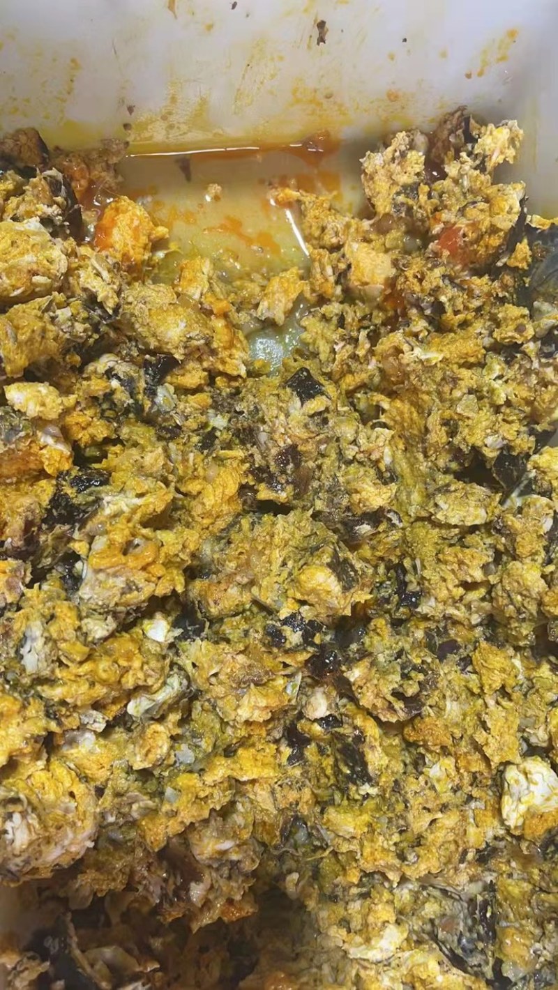 现拆大闸蟹蟹粉