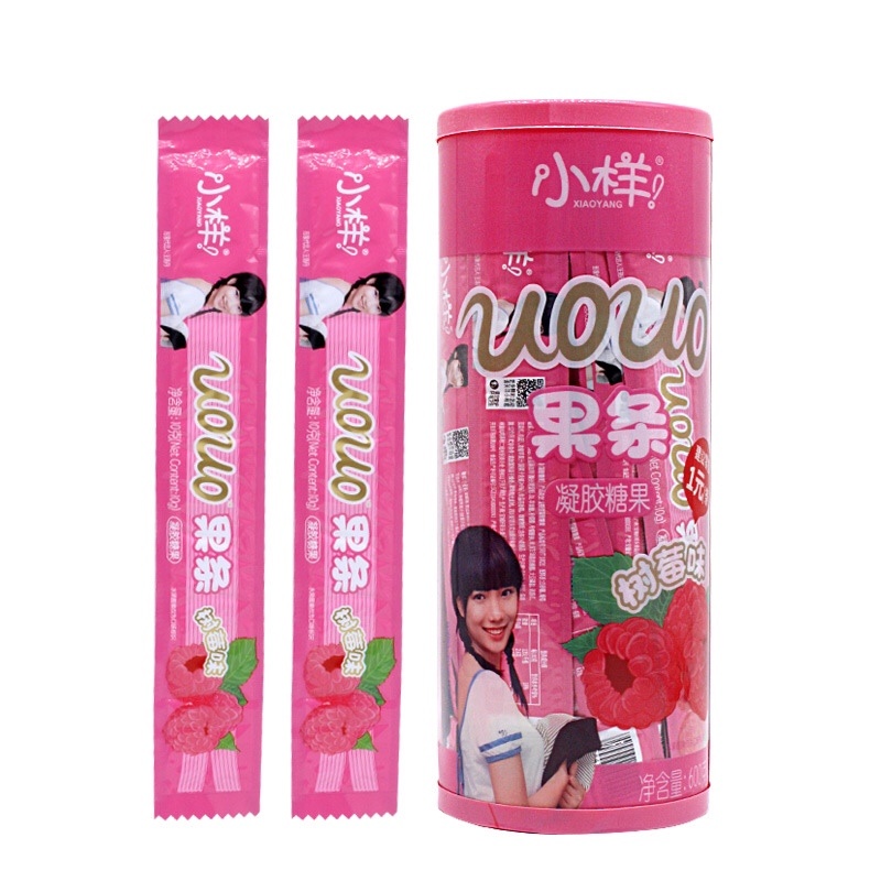10.5g小样酸果条果汁软糖批发