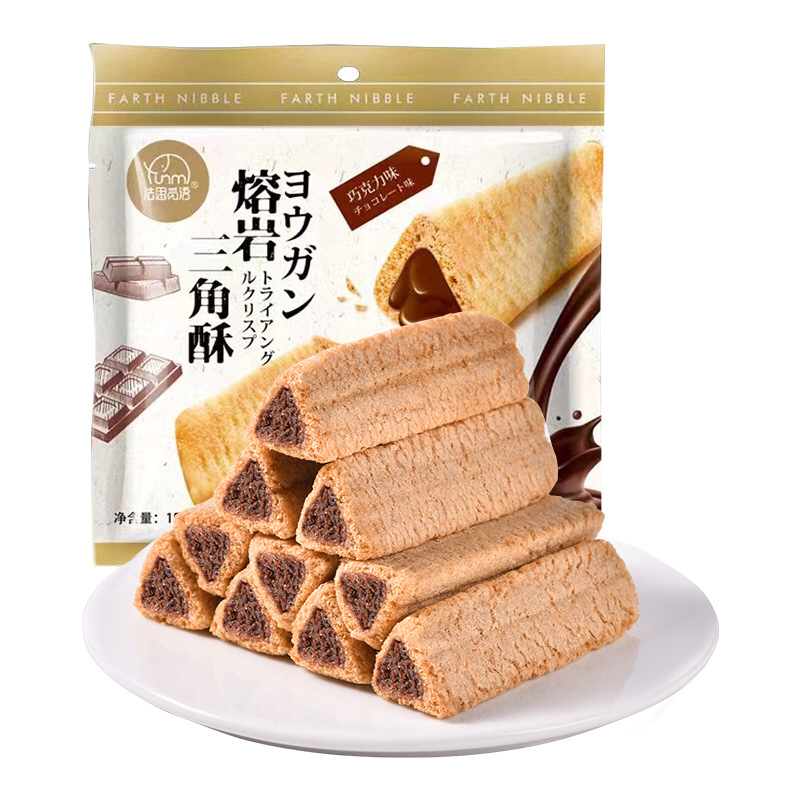 三角酥金字塔夹心饼干批发大分量