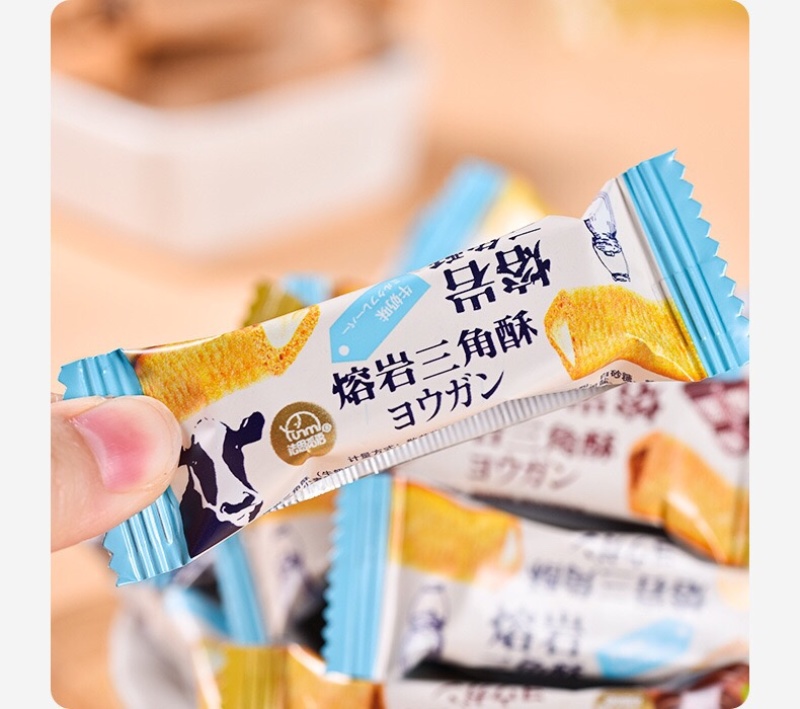 三角酥金字塔夹心饼干批发大分量