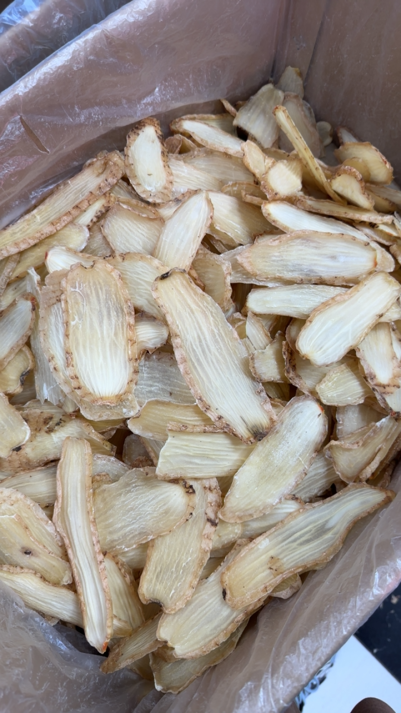 干天麻批发，大中小天麻片，自加工无硫磺无添加