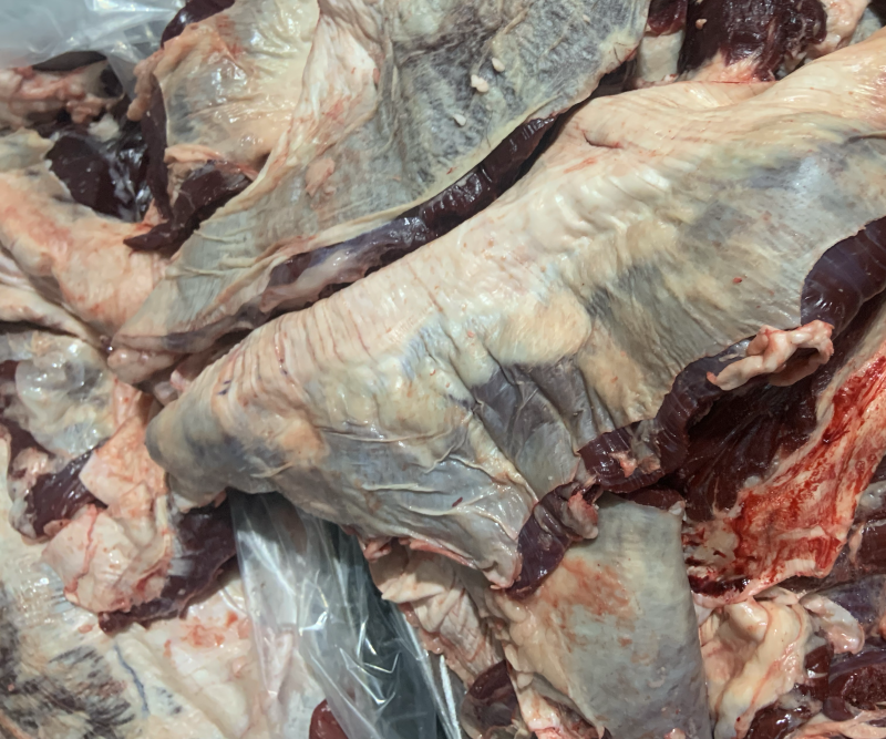 国产纯干逻辑肉牛腹肉牛腩肉证件齐全厂家直供