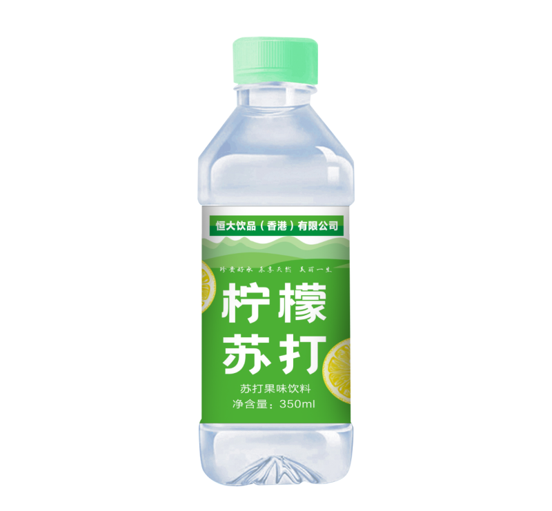 苏打水畅销款热卖中柠檬味苏打水