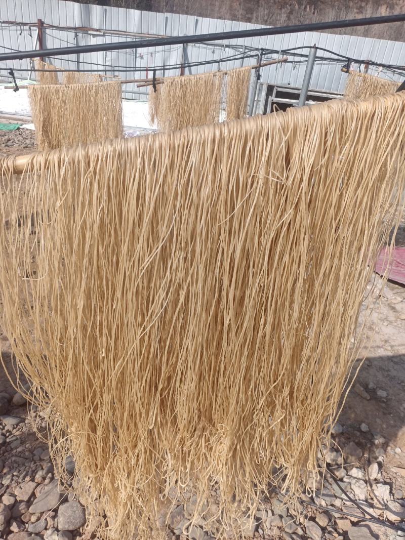 纯手工制作粉条