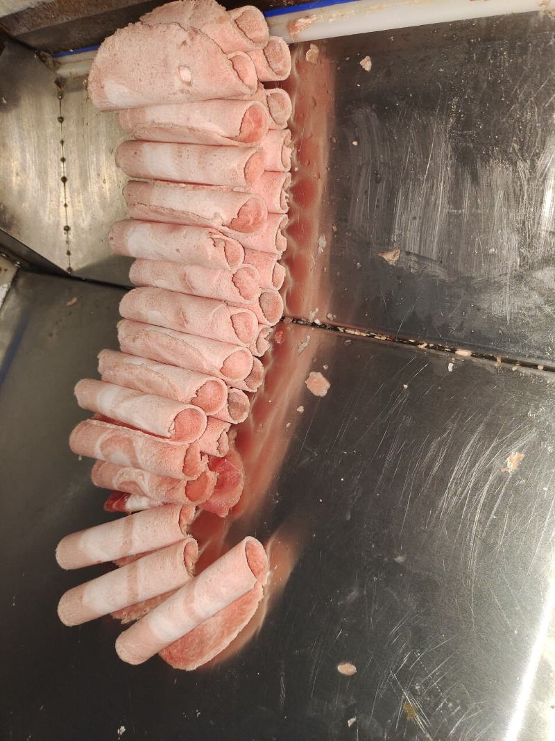 国产羊肉卷B不散不碎不柴火锅食材，欢迎进店选购