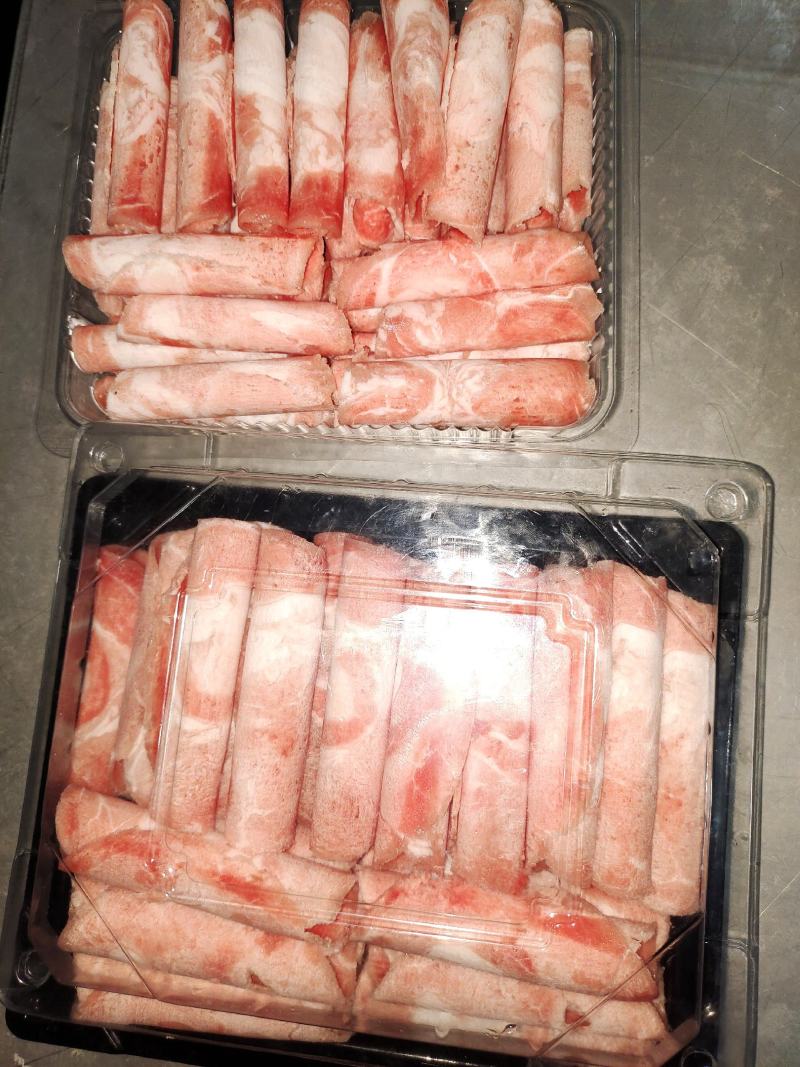 国产羊肉卷B不散不碎不柴火锅食材，欢迎进店选购