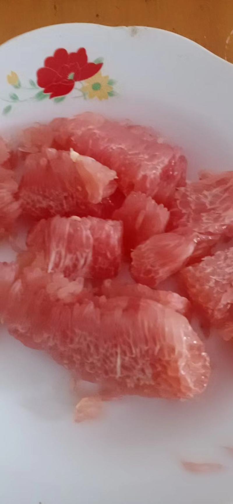 现摘现发湖北红心柚香甜水份足，老树果适合电商走量树上
