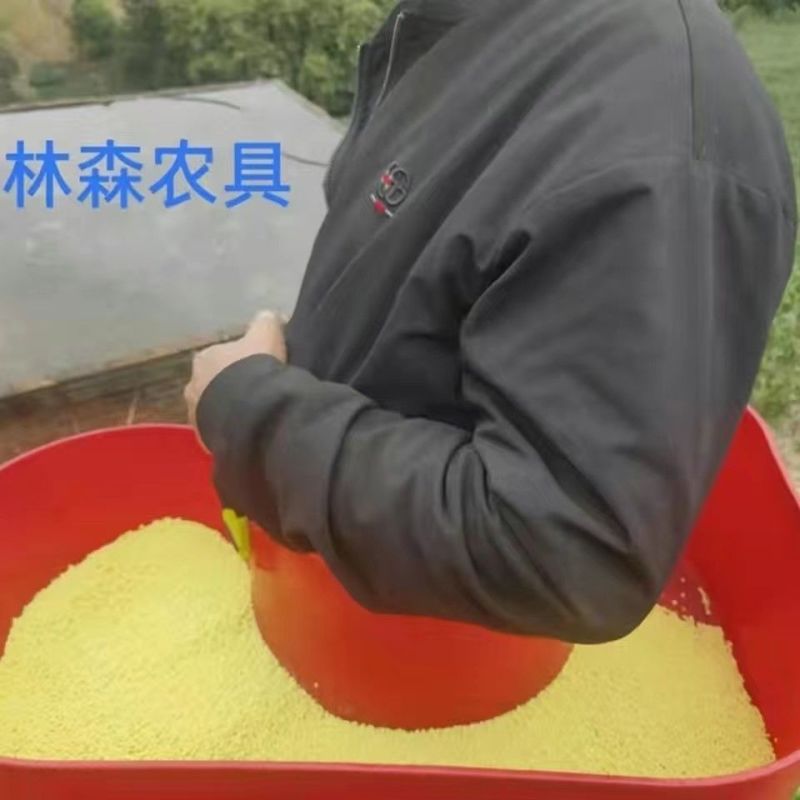 肩背式撒肥桶撒种撒饲料专用桶农用神器省时省力众泽农具扬肥