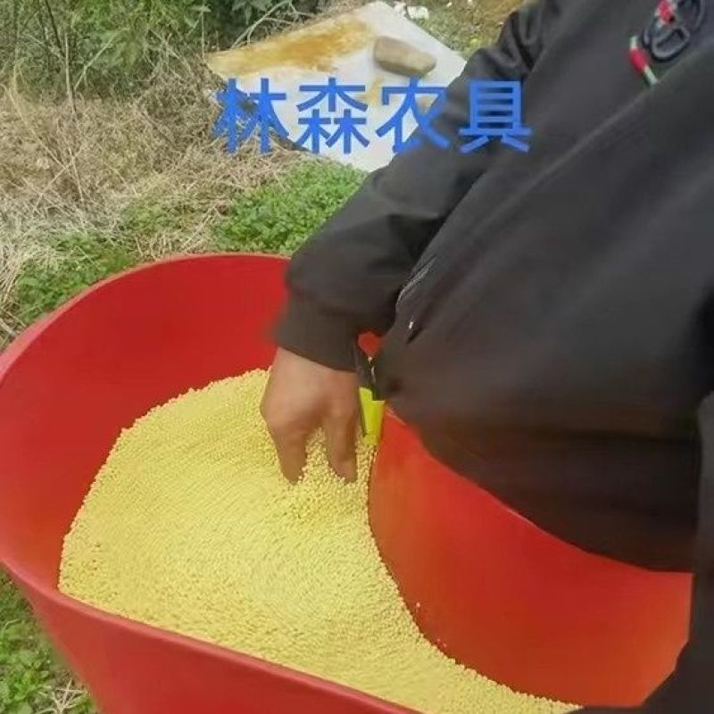 肩背式撒肥桶撒种撒饲料专用桶农用神器省时省力众泽农具扬肥