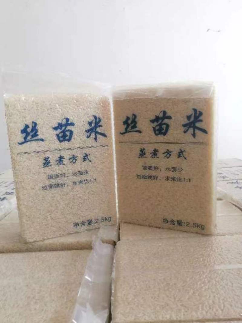 江西精品19香丝苗米产地直发一手货源量大从优