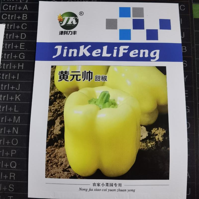 黄元帅甜椒种子金贵彩椒圆椒种子甜椒品种农家庭院种植