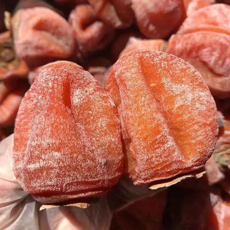 【独立小包装】新鲜广西恭城霜降圆柿子饼非富平糖心吊饼柿饼