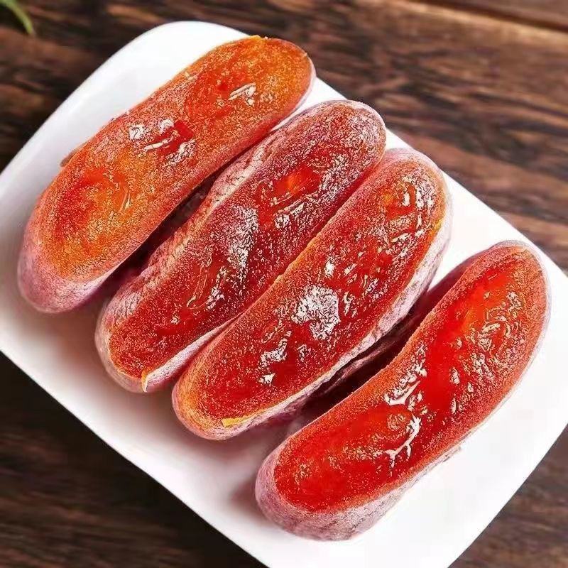 【小包装】新鲜广西恭城霜降圆柿子饼与富平糖心吊饼柿多件装
