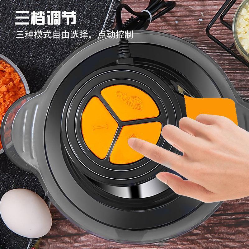 5升3升绞肉机饺馅机不锈钢电动多功能料理器小型打肉蒜蓉搅