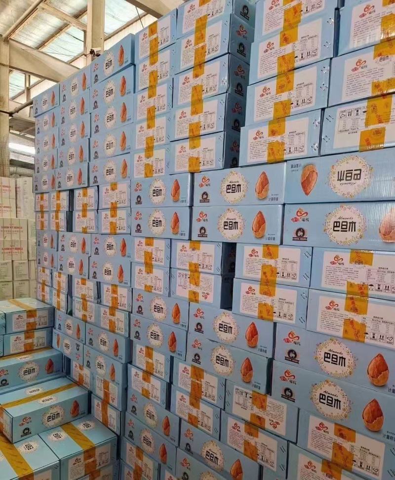 巴旦木批发手剥奶香味薄壳坚果跑江湖地摊展会一手货源厂家直