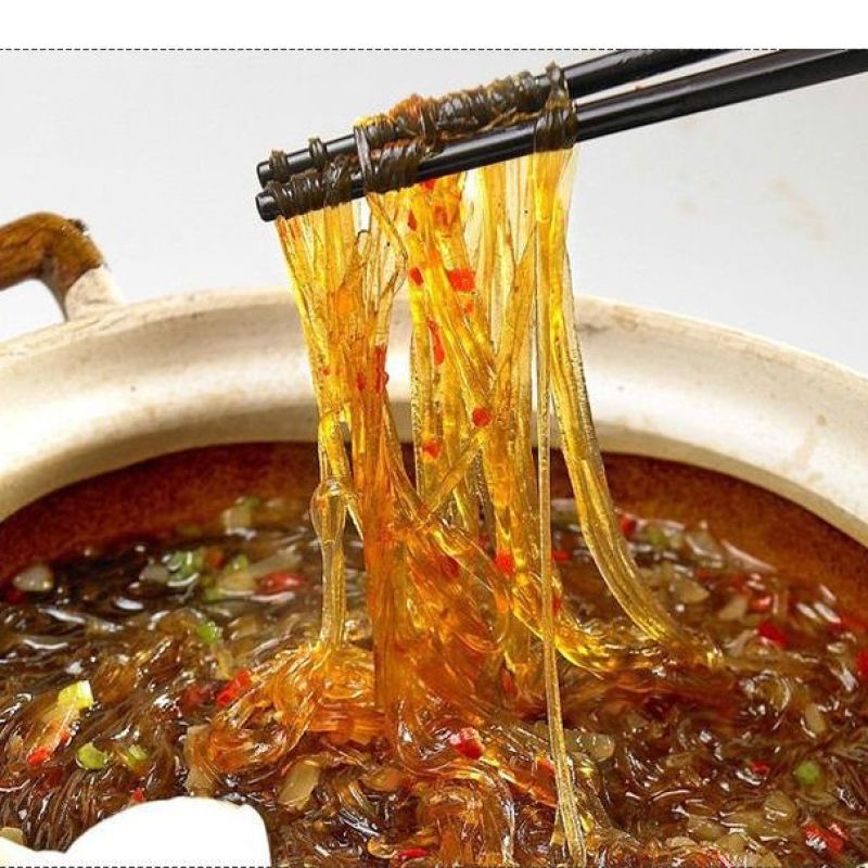 山东特产农家正宗红薯粉条批发地瓜粉条红苕细粉酸辣粉纯手工