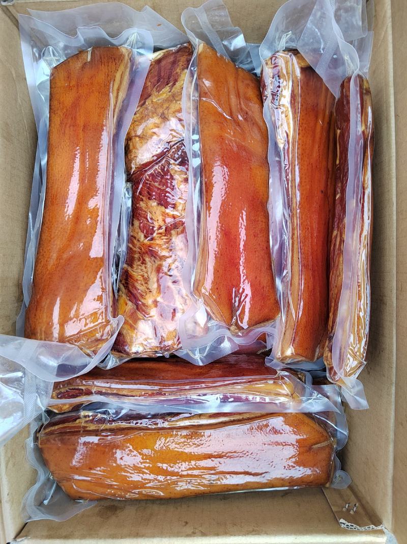 【腊肉】四川精品五花腊肉农家自制烟熏咸肉源头厂家