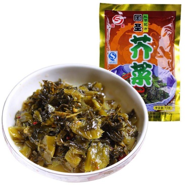 国圣酱菜芥菜75g下饭菜咸菜佐餐菜莆田特产菜脯腌