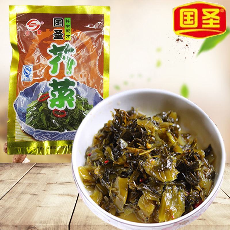 国圣酱菜芥菜75g下饭菜咸菜佐餐菜莆田特产菜脯腌