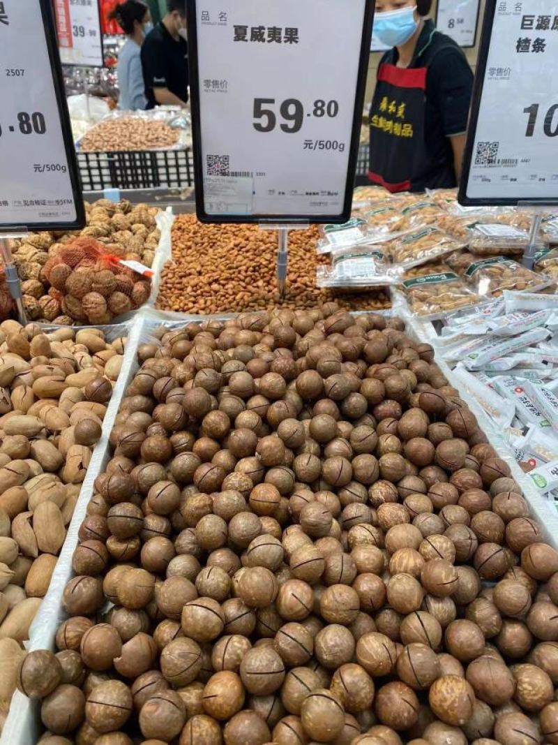 每日坚果干果炒货网红休闲零食散装夏威夷果巴旦木腰果批发