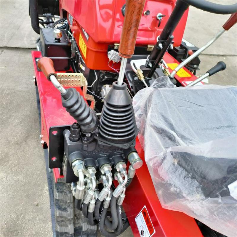 履带小挖机多功能小型挖机果园专用挖机多功能旋耕机