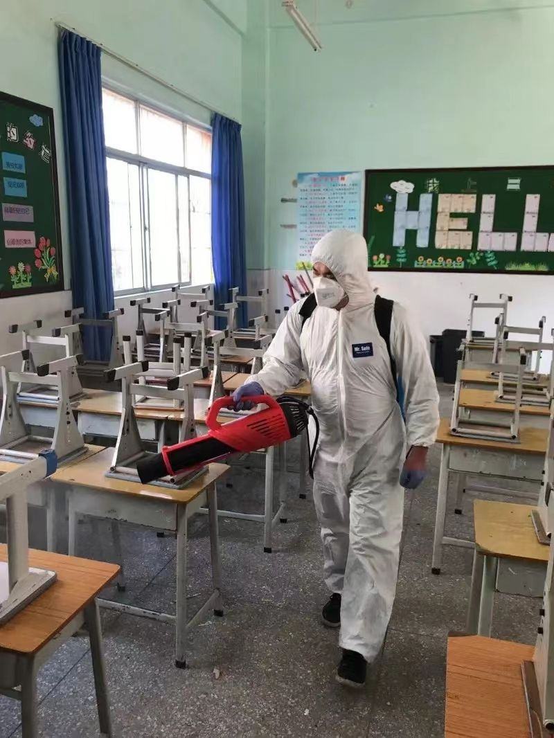 电动喷雾器防疫消毒喷药机背负式电动消杀喷雾器批发