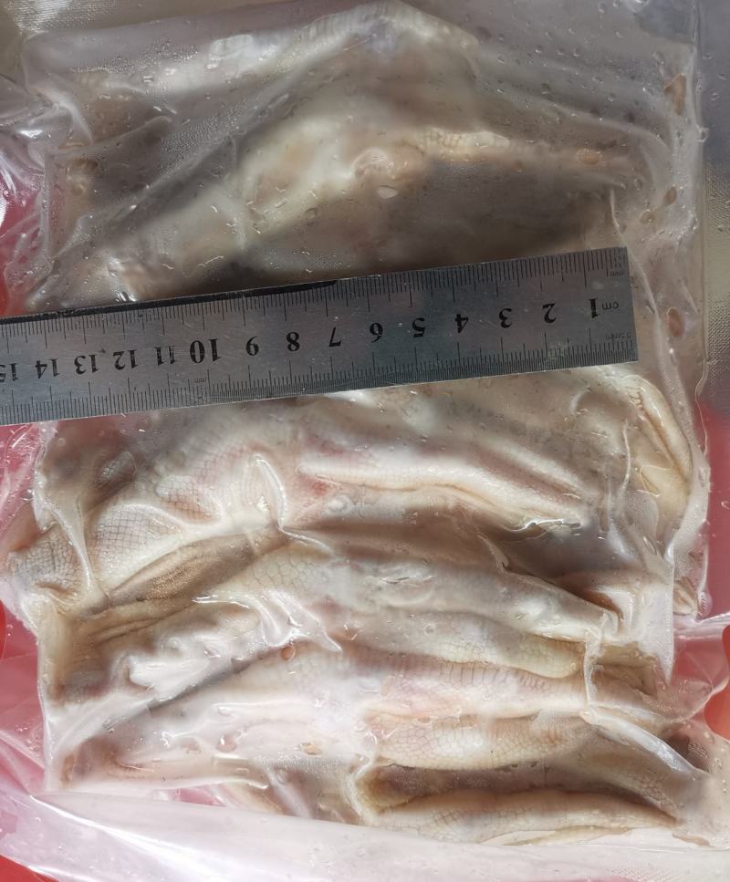 1包1公斤18至20个新鲜鹅脚生鹅脚有丰富的供应电商经验