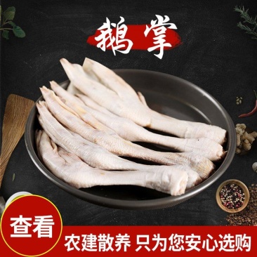 1包1公斤18至20个新鲜鹅脚生鹅脚有丰富的供应电商经验