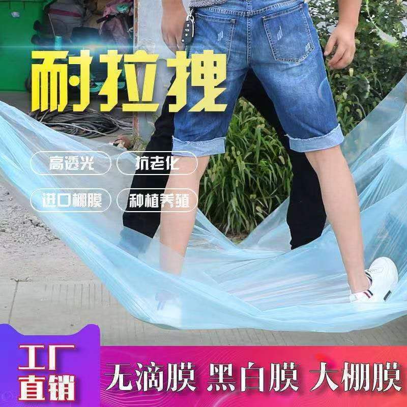 定制大棚膜PO无滴膜加厚透明抗老化塑料薄膜批发蔬菜大棚