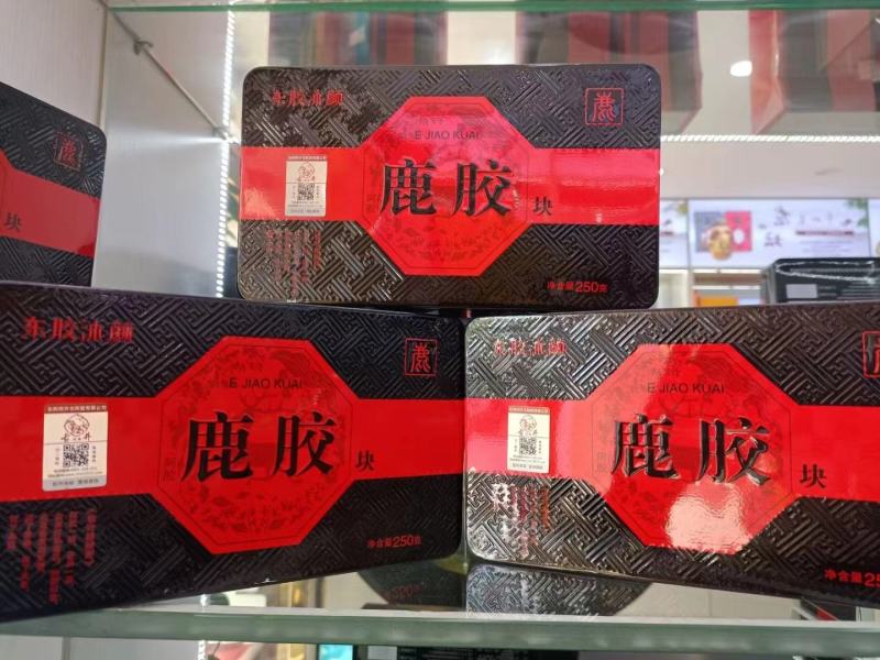 阿胶驴皮阿胶块阿胶丁熬糕专用送礼自用各种品牌
