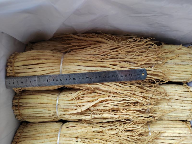 甘肃定西白条党参有硫货产地打包一手货源精选把子批发药材