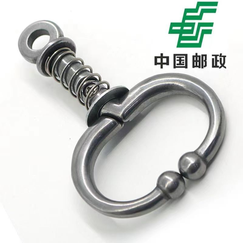 牛鼻环牛鼻圈牛鼻栓牵引器免打孔自动弹簧大号养殖牛工具拴牛