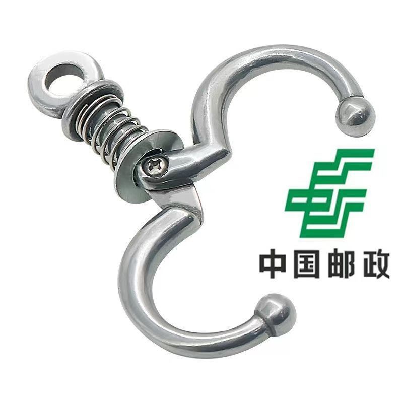 牛鼻环牛鼻圈牛鼻栓牵引器免打孔自动弹簧大号养殖牛工具拴牛