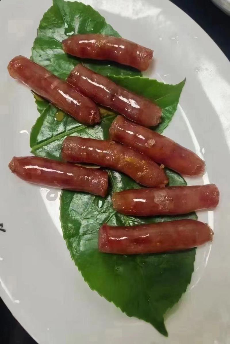 批发【海鲜腊肠】有干贝虾仁猪肉作成腊肠整箱起批实惠价