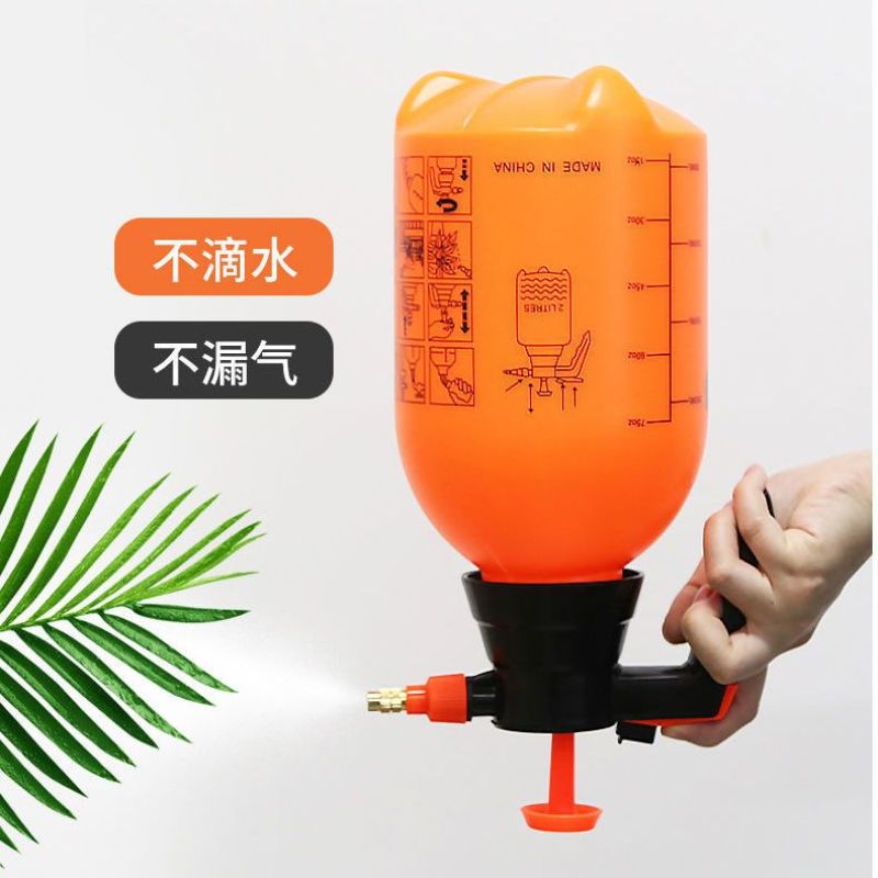 气压式浇花喷壶室内手拿喷雾壶多肉植物浇花喷壶消毒水清洁喷