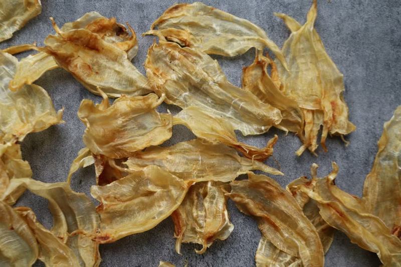 60头墨西哥公肚鱼胶花胶足干货厚肉原色老胶原装货泡发率高