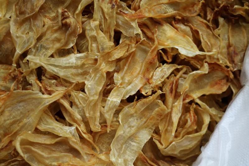 60头墨西哥公肚鱼胶花胶足干货厚肉原色老胶原装货泡发率高