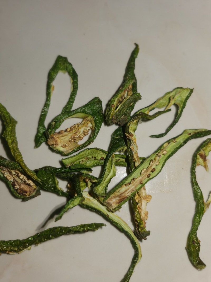 5斤包邮青辣椒干晒干脱水辣椒片条农家自种自然晒干产地直发