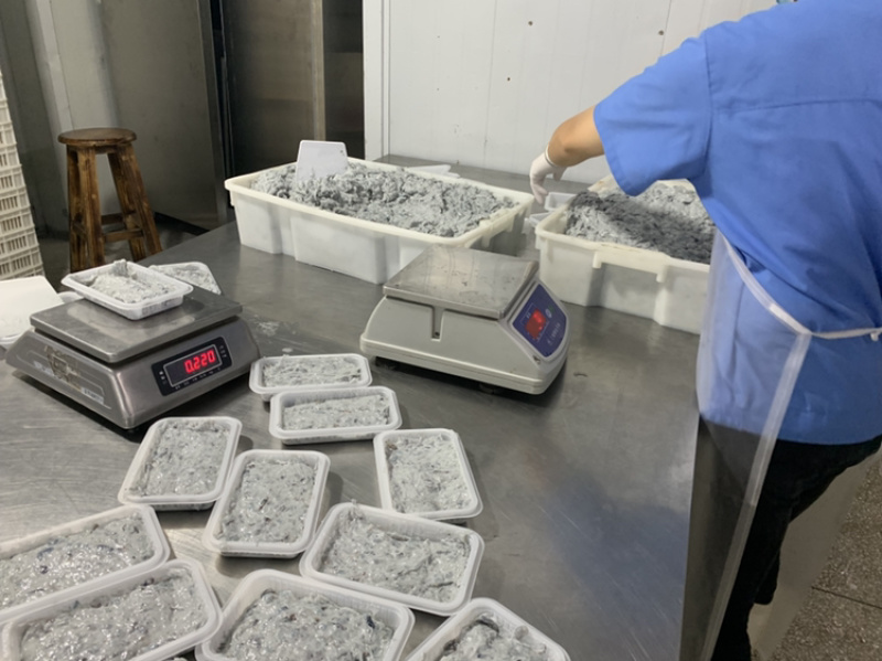 北海厂家一手青虾滑直供纯虾肉虾滑口感Q弹爽口