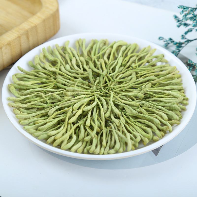 【金银花】中药材金银花忍冬忍冬花双花河南带绒毛金银花包邮