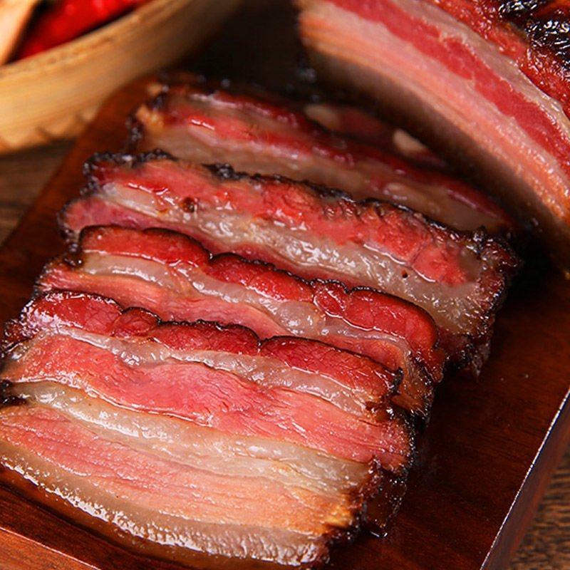 烟熏川味五花腊肉500g/袋装