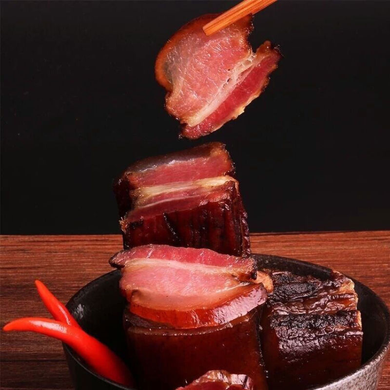 烟熏川味五花腊肉500g/袋装