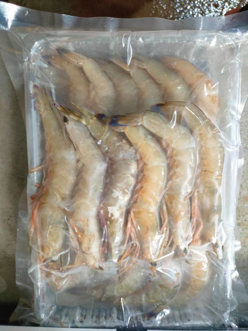 麻虾、芦虾、特大原条海虾真空一斤包装、广西北海快艇靓货