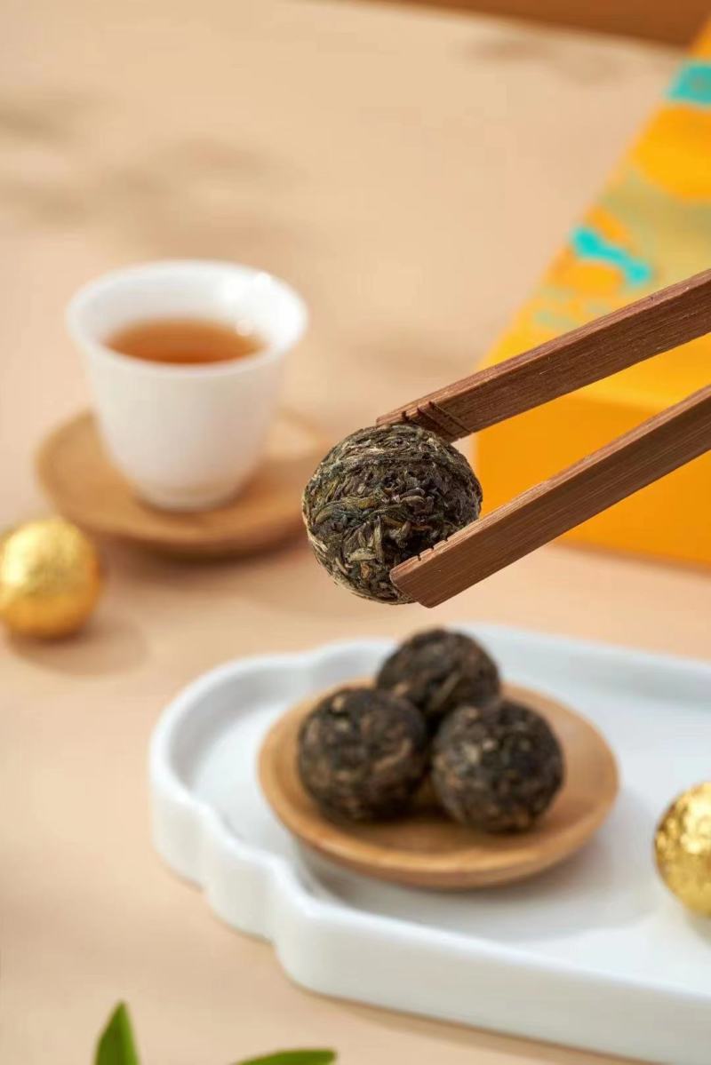 批发【龙珠普洱茶】新款上市漂亮礼盒装自用或送礼都好看好喝
