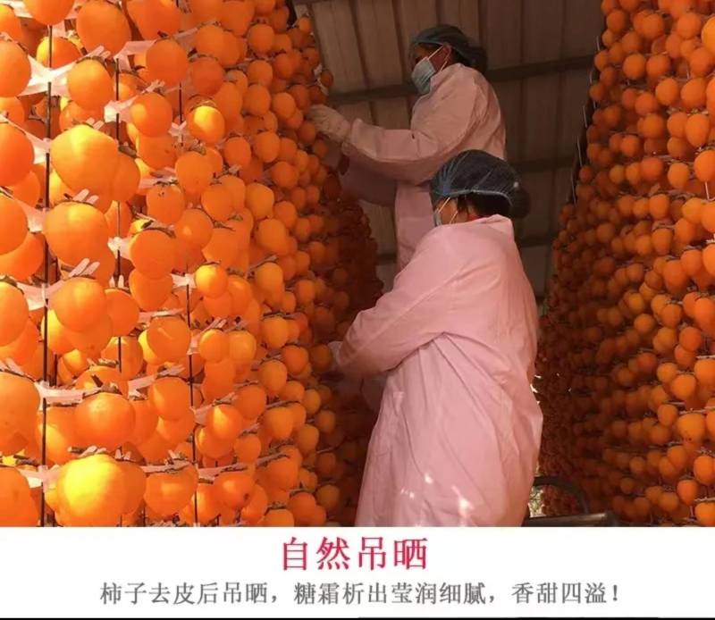 吊柿饼/圆柿饼/霜降柿饼/电商/流心柿饼/柿子蜜饯/广西
