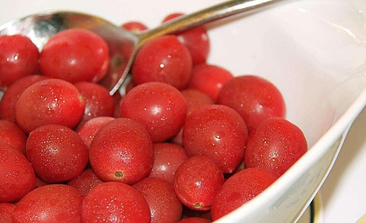 冰糖千禧圣女果成品摆盘图