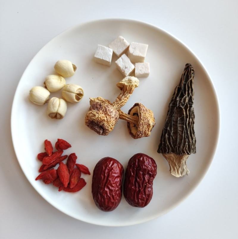 儿童羊肚菌套餐汤料包2x5包独立包装